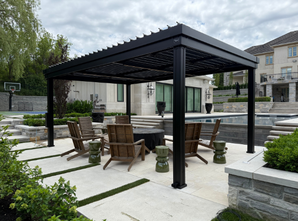 Pergola installation